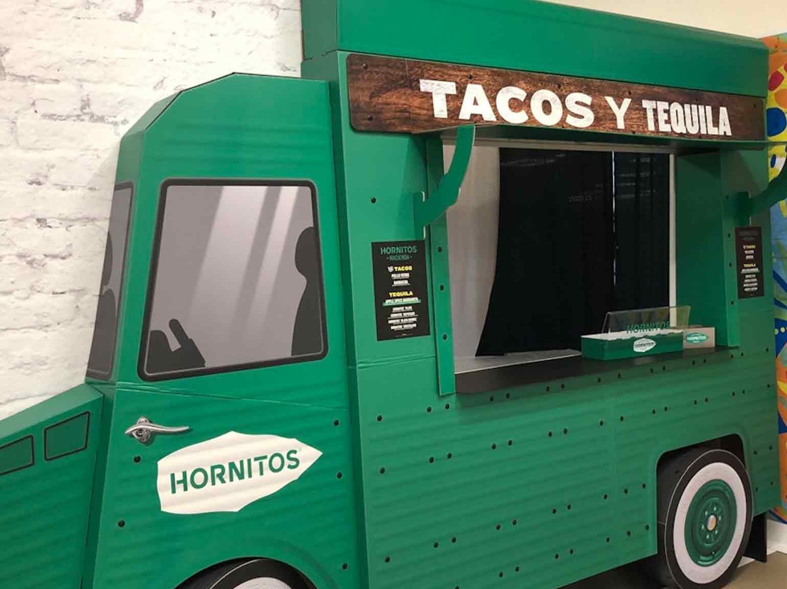 Hornitos front of truck