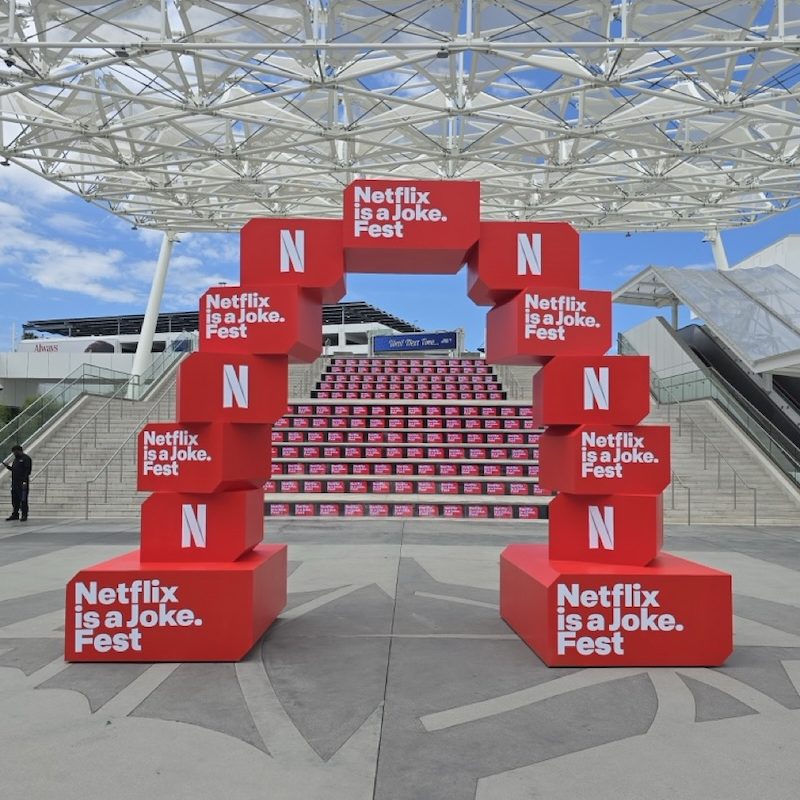 Netflix is a Joke Fest 2026 semi-perm work